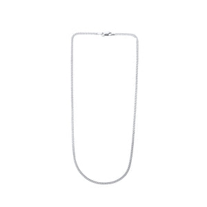 Classic Flat Curb Chain Necklace