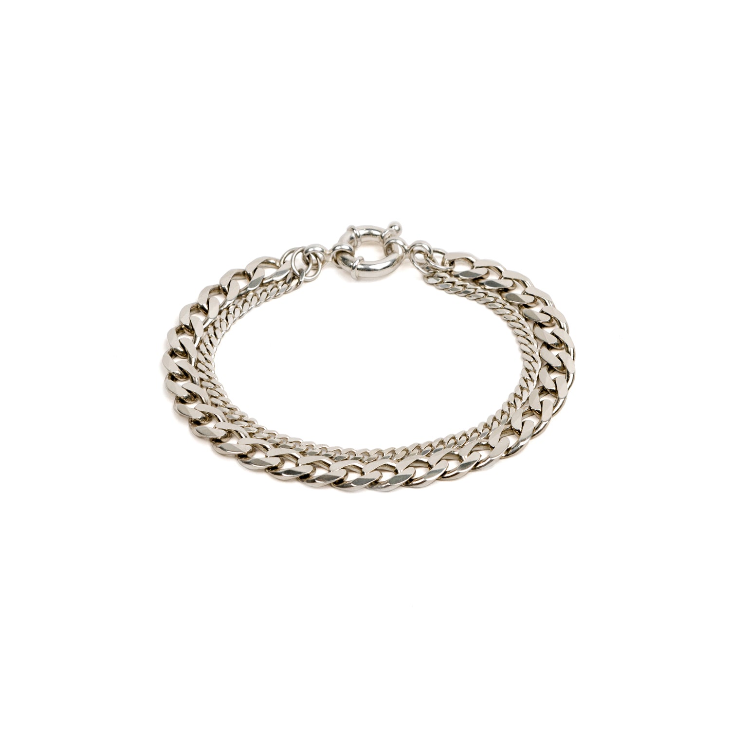New Flat Curb Chain Bracelet