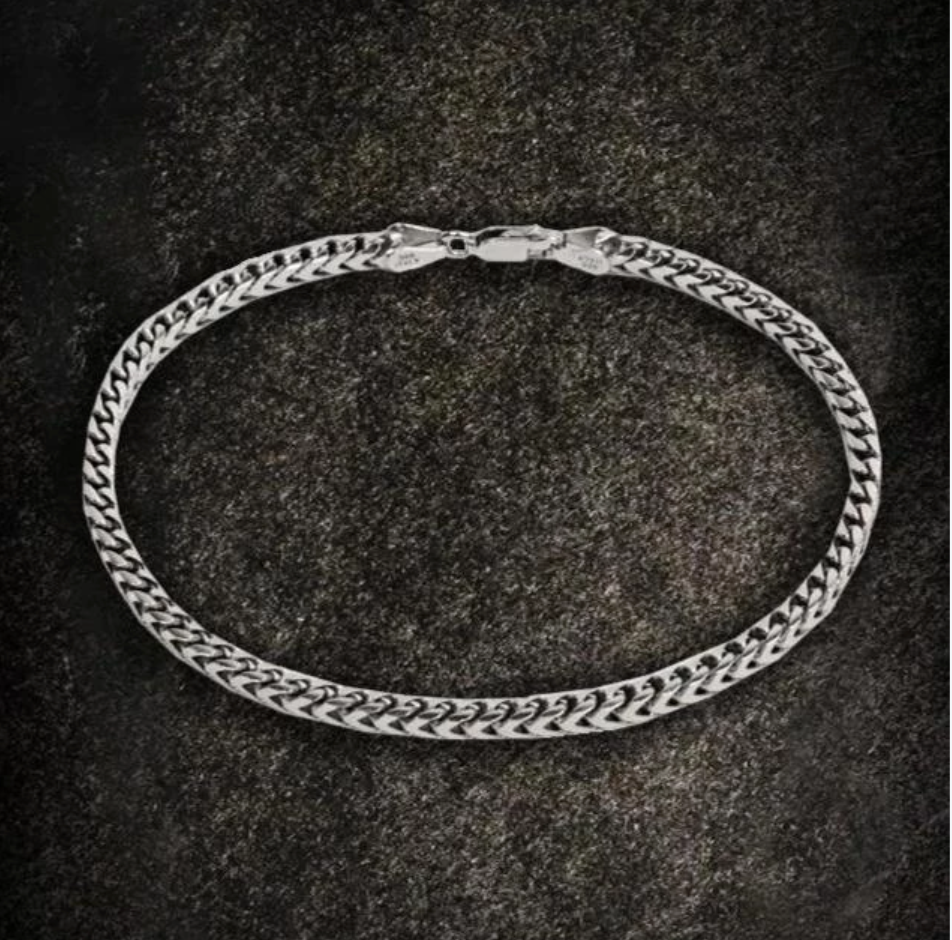 3mm Franco Chain Bracelet